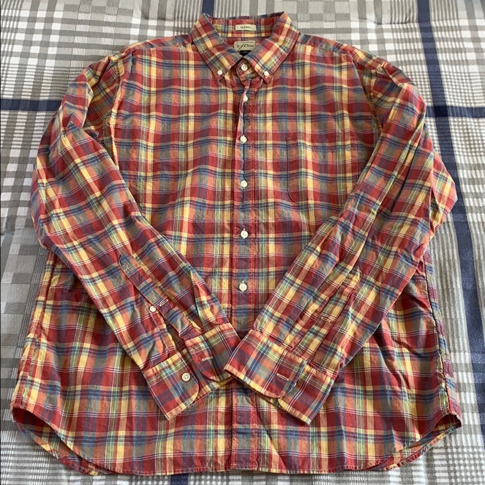 J. Crew Button Up Shirt XL